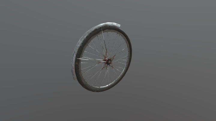 Bicycle wheel 3D Model