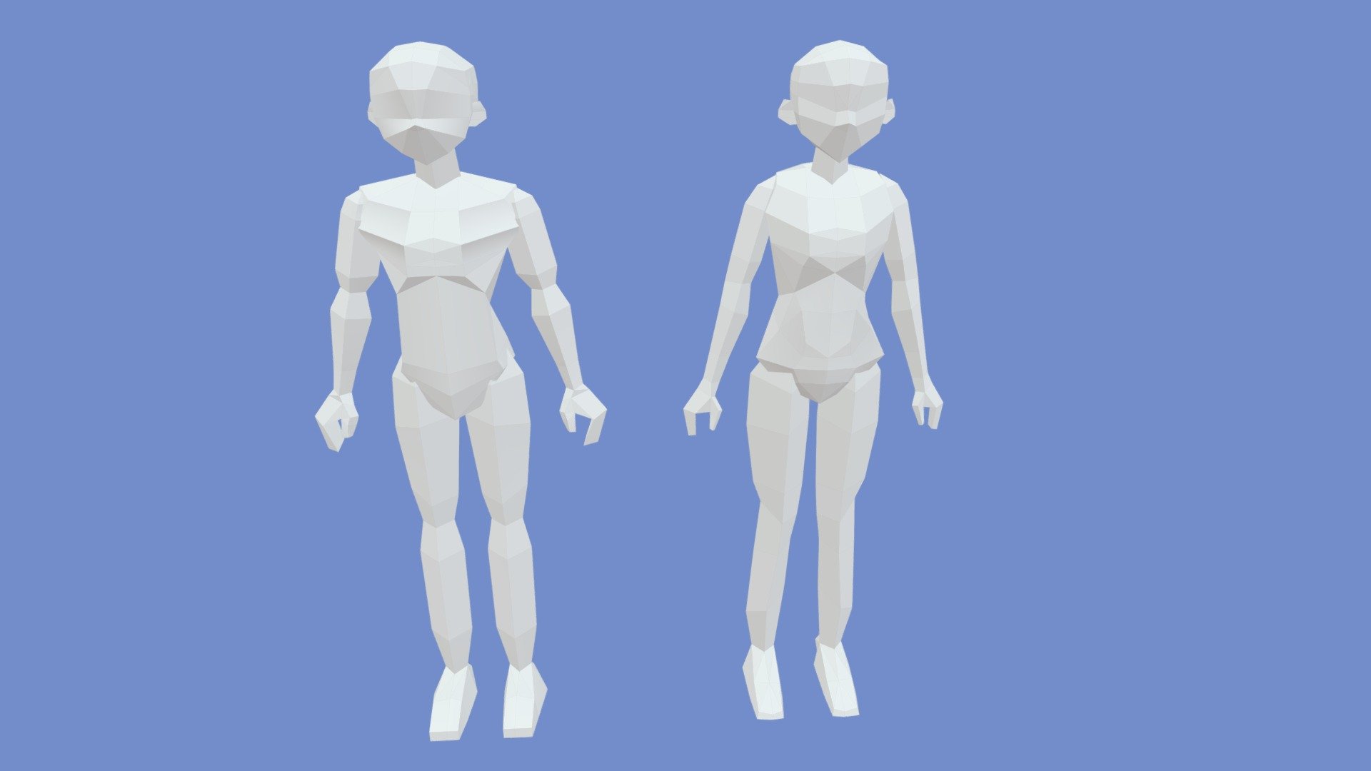 Low Poly Mesh Bases Version 2 - Download Free 3D model by justice2free ...