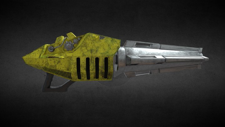 Quake III - Machine Gun 3D Model