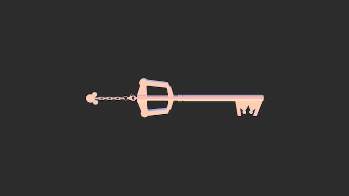 Llave Espada Carlos Vargas 3D Model