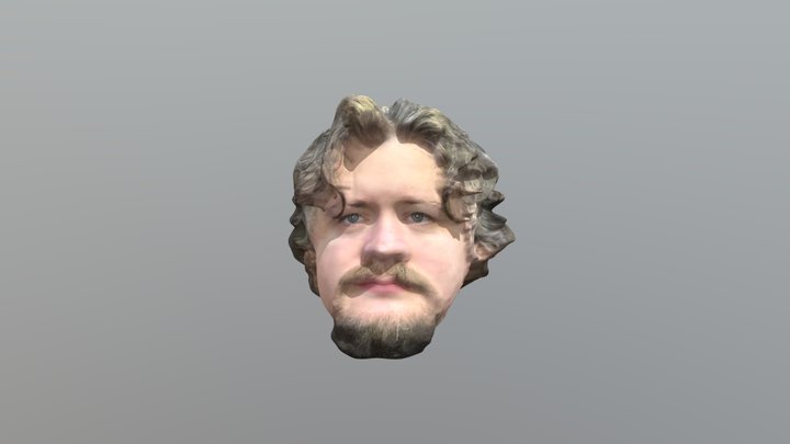 JamesW head 3D Model