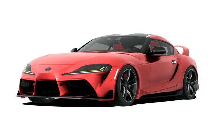 Toyota GR Supra 3D Model
