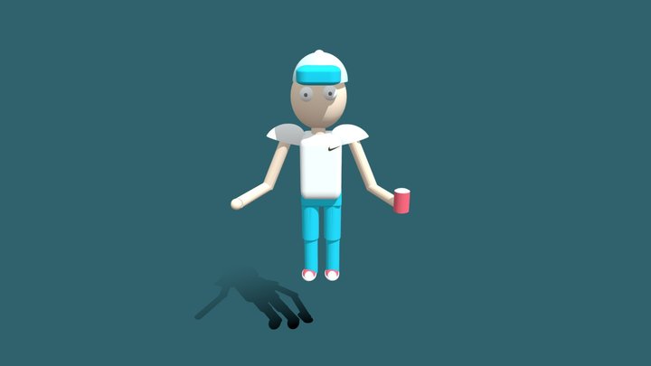 Swing To Land 3D Model