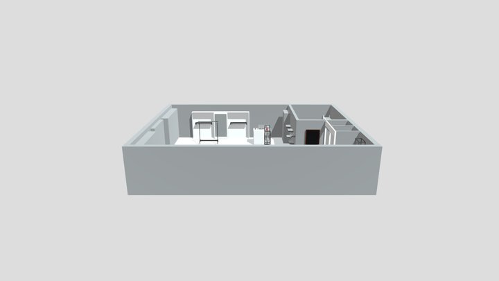Loja Roupa1 3D Model