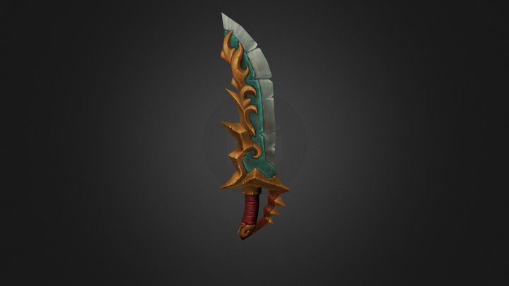 Sword Obj 3D Model