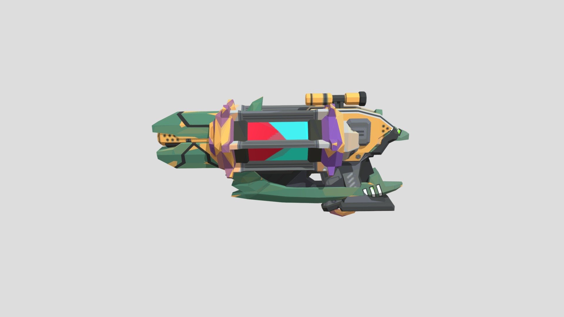 chicken gun alien magnum - Download Free 3D model by amogusstrikesback2 ...