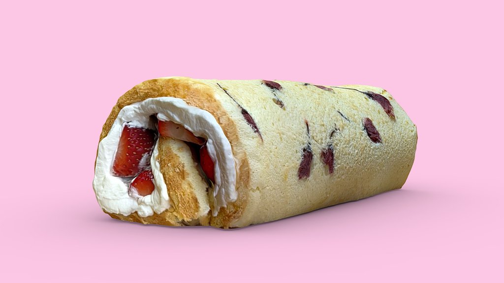 Sakura Cake Roll