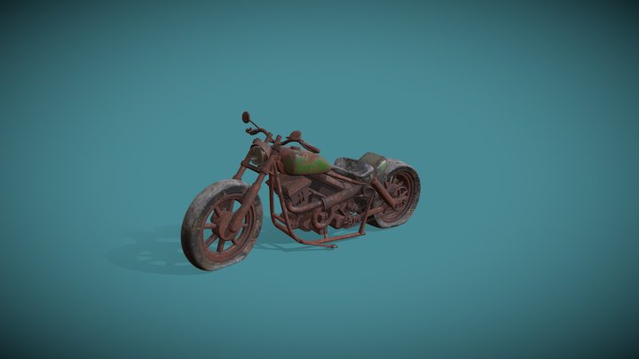 Motorcicle model 3D Model