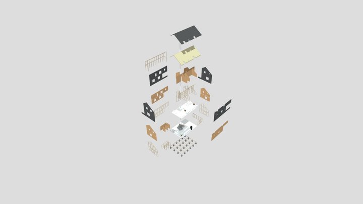 Personalización de Elementos y Montaje 3D Model
