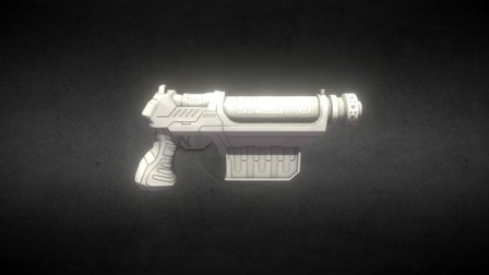 Scifigun 3D Model