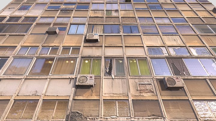 Chinese Slums optimized 3D Model