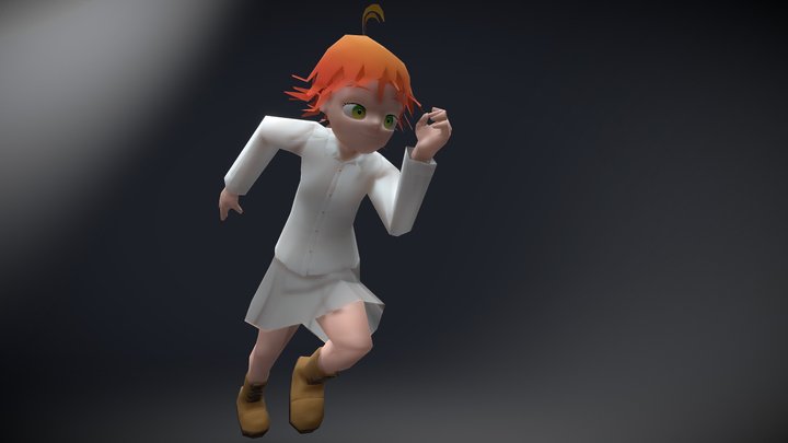 Emma: The promised neverland 3d model