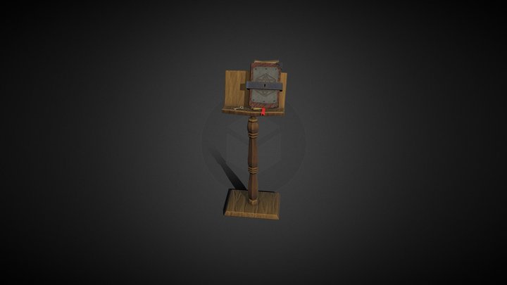 Magic Book 3D Model