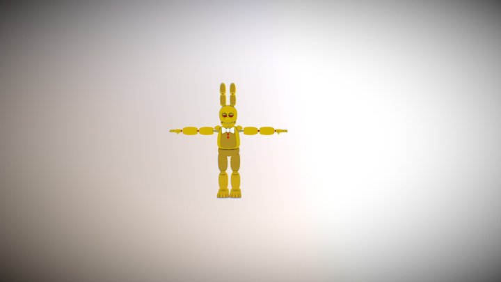 Spring-bonnie 3D Model