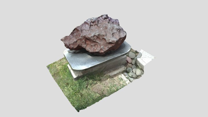 Ferric Meteorite 3D Model