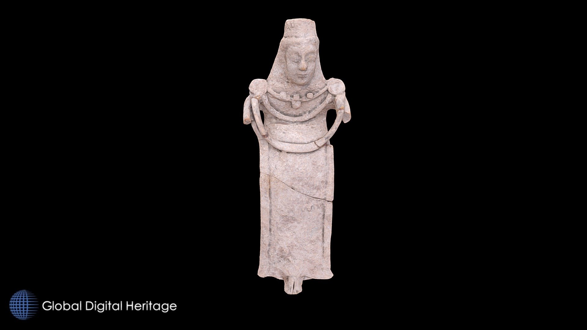 Female terracotta figurine, Camarina, Sicily