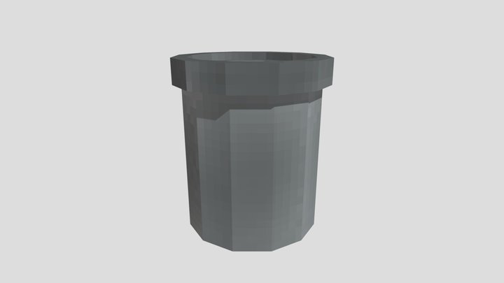 trash bin 3D Model