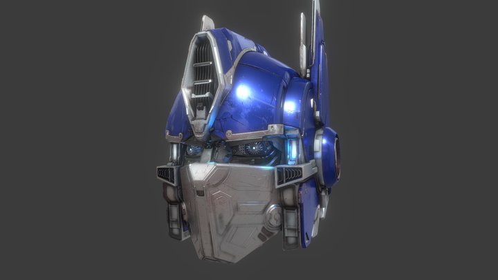 擎天柱 3D Model