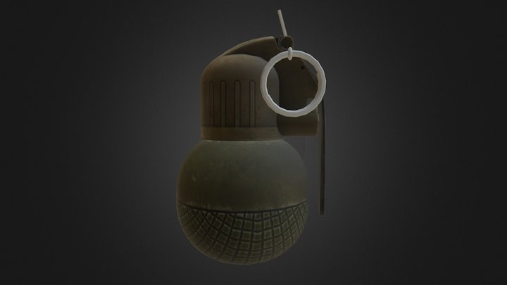 Grenade RGO 3D Model