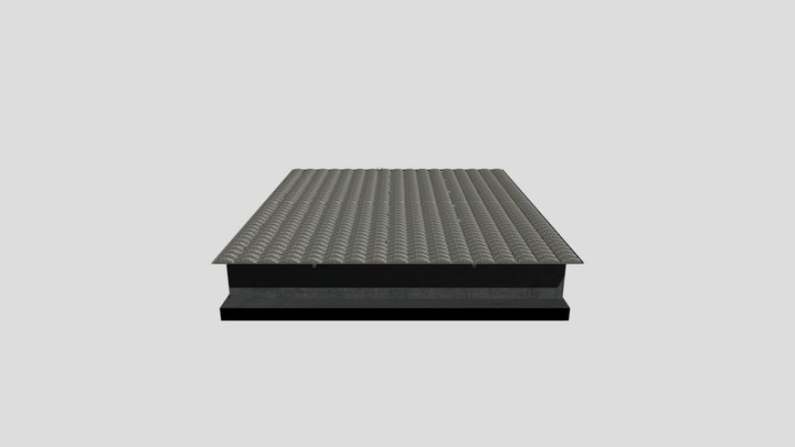 Garage Blender 3D Model Textured 3D Model