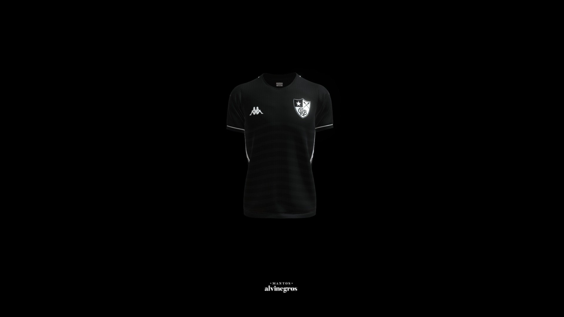 Camisa Botafogo - Preta - 2019-20 - Kappa