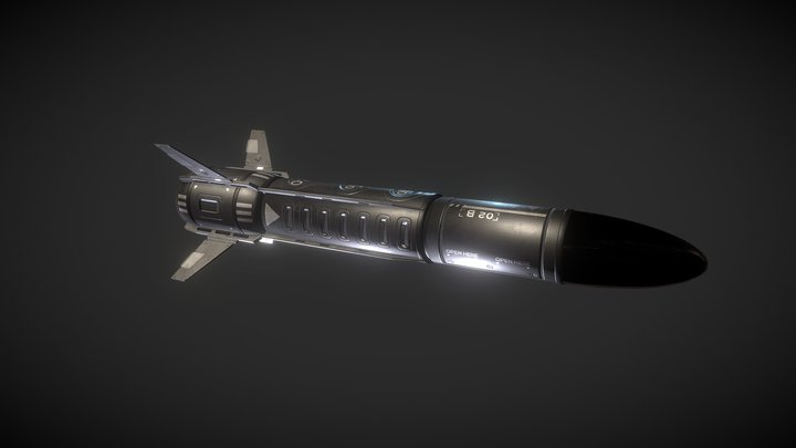 Scfi Starburst Torpedo V2 3D Model