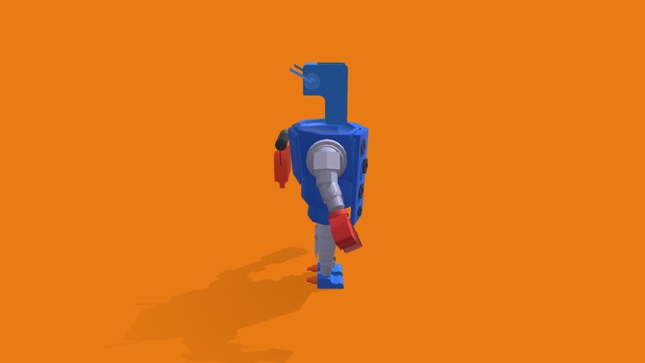 Robot_Star_Jump 3D Model