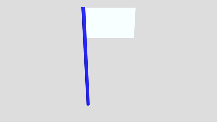Flag 3D Model