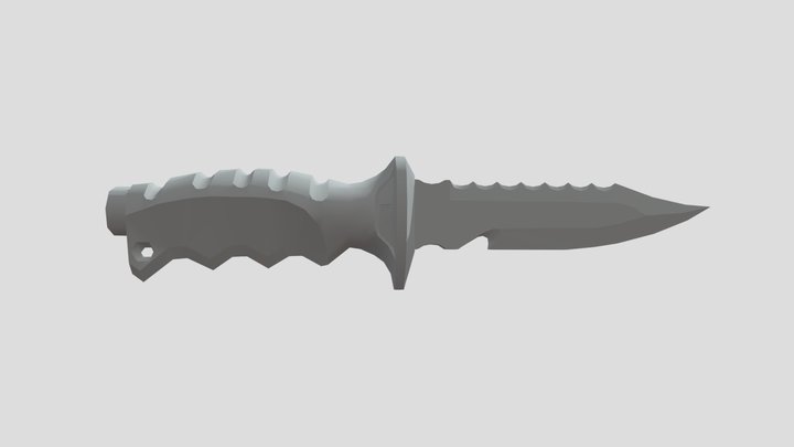 Knife 3D Model