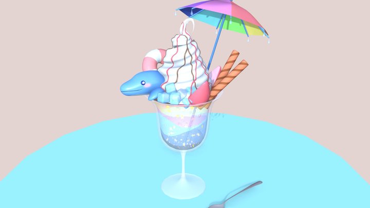 Parfait 3D Model