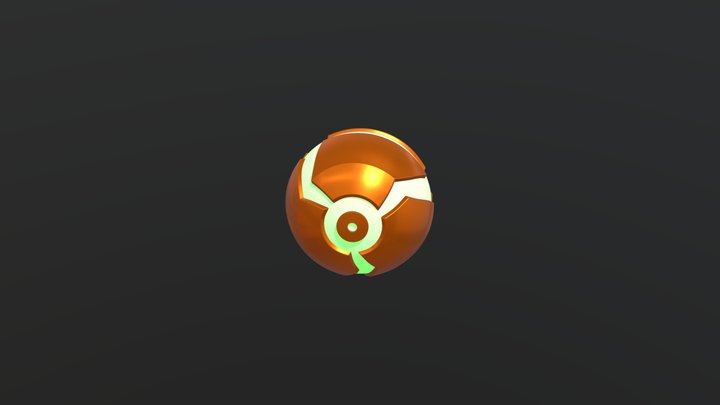 Samus Morph Ball 3D Model