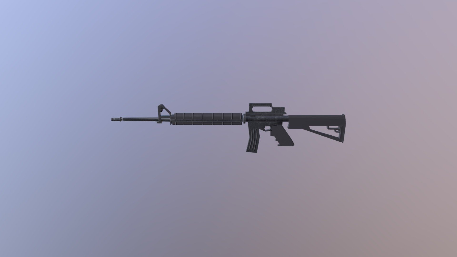 AR-15 (primer modelo) - 3D model by Yurick.25 (@yurick.25.04) [923e71d ...