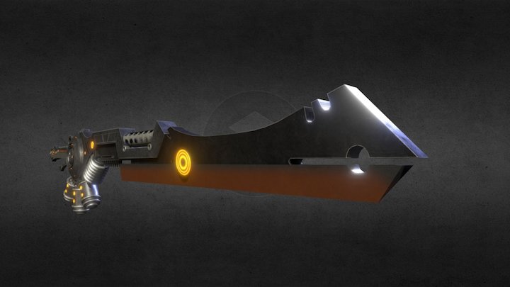 Sci-fi Blade 3D Model