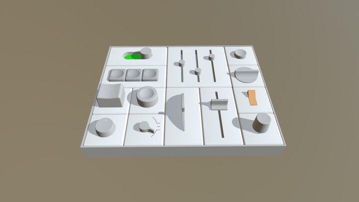 Industrial Design UI Kit 3D Model