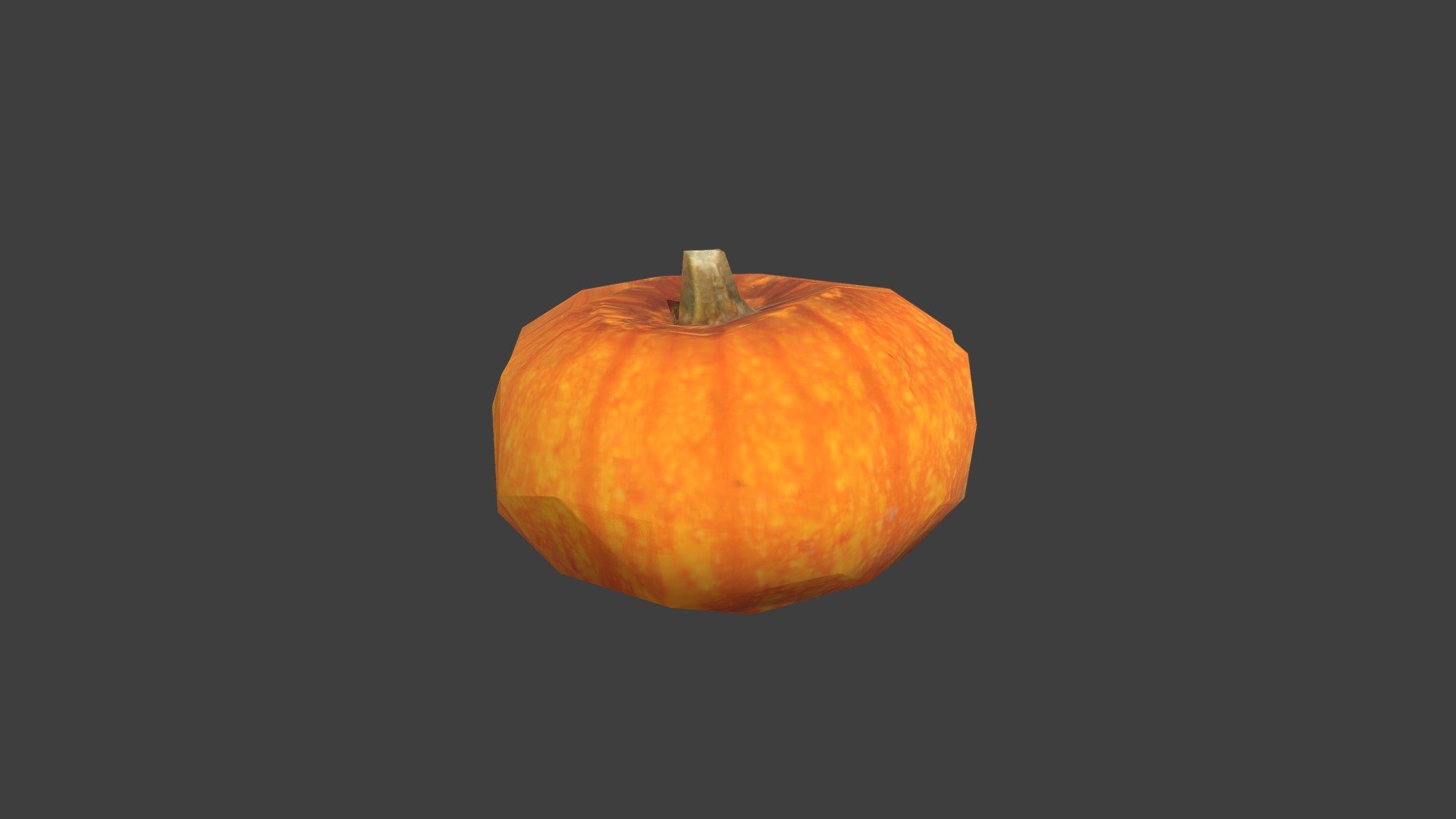 Pumpkin Low Poly Download Free 3d Model By Landen S [9240229] Sketchfab