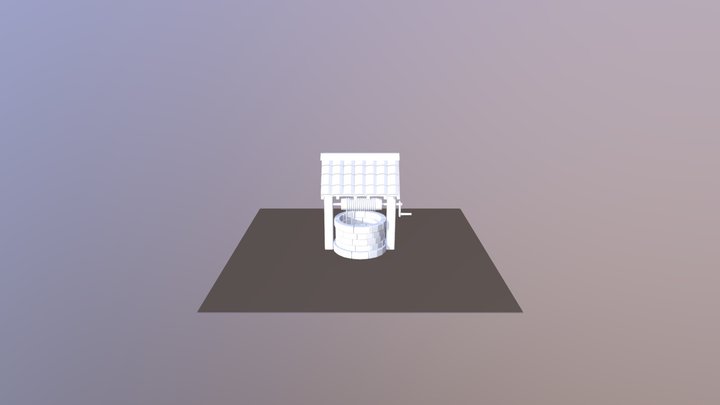 Medieval Well 3D 3D Model