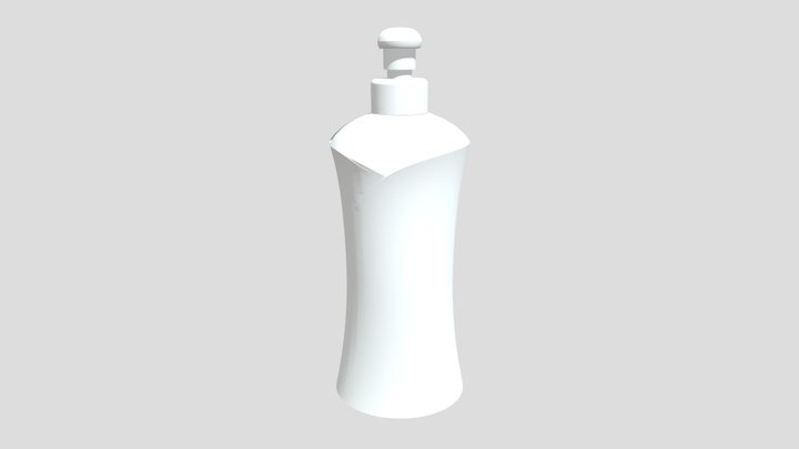entrega botella sedal 3D Model