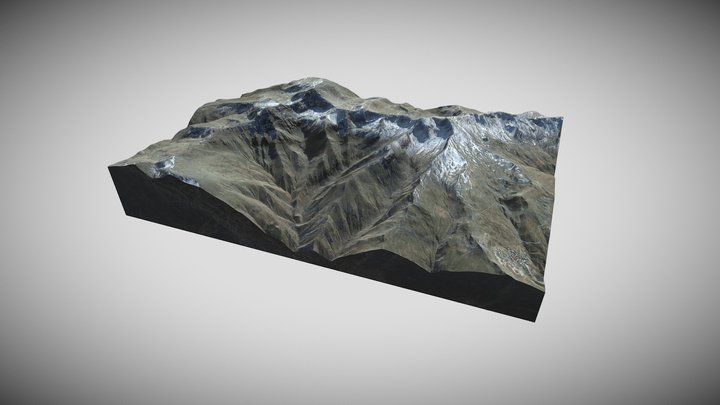 Sierra Nevada 3D Model