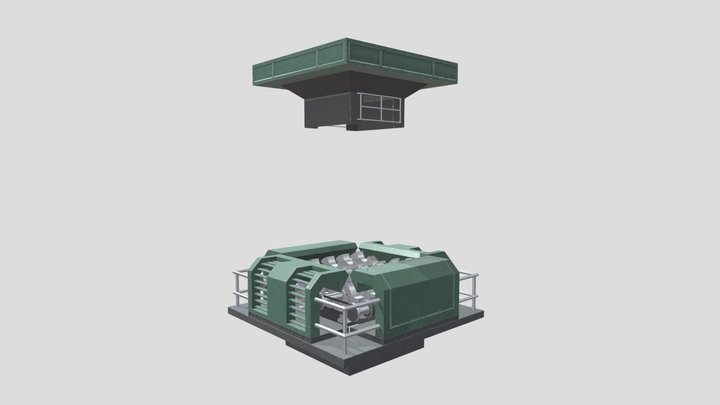 WIP Rock Crusher [Modular] 3D Model