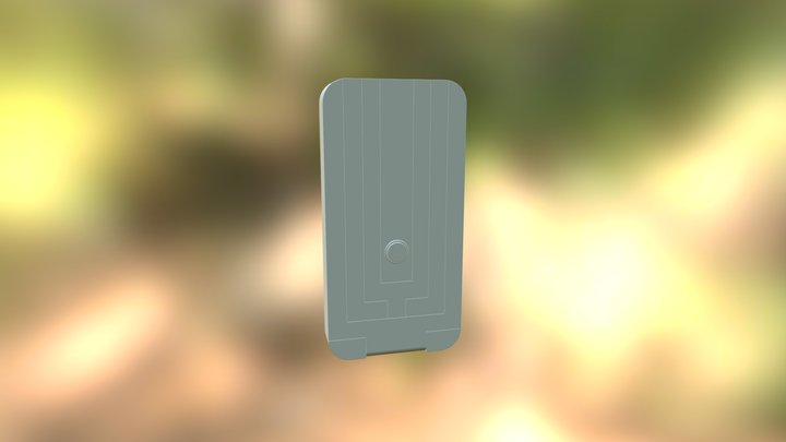 Selfie Case 3D Model