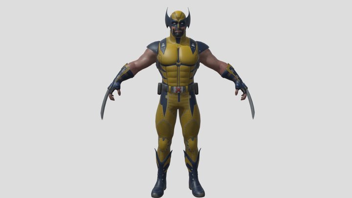 Wolverine 3D models - Sketchfab