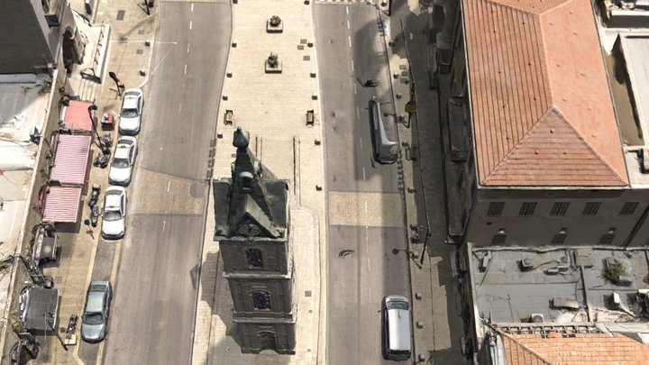 Clock tower jaffa 3D Model