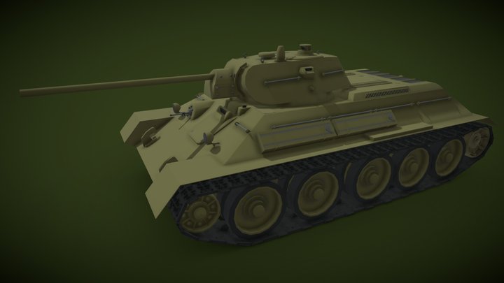 Tank T-34-57 ZIS-4 L/73 ( 1941 )