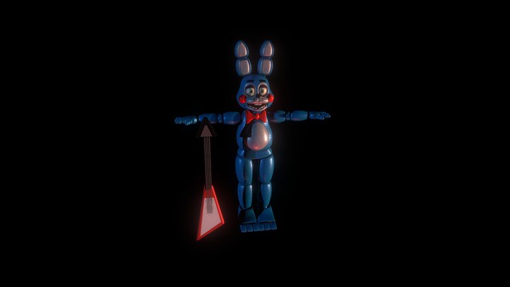 3D Fnaf Bonnie the Bunny - TurboSquid 2099779