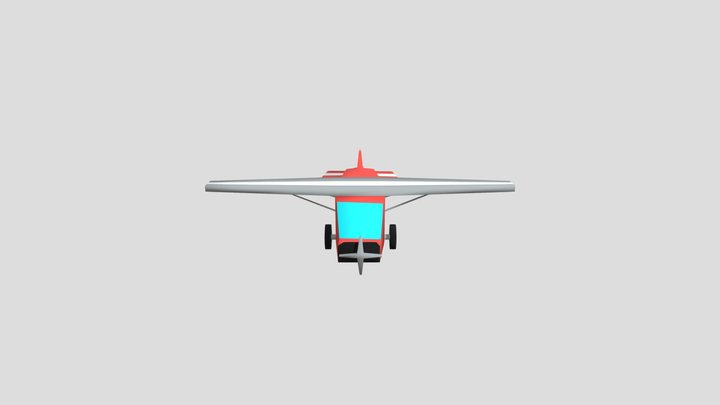 Toy plane 3D Model