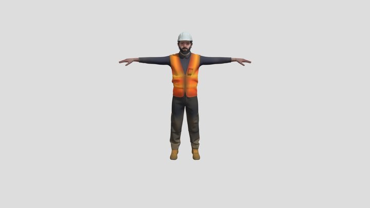 driver truck 3D Model