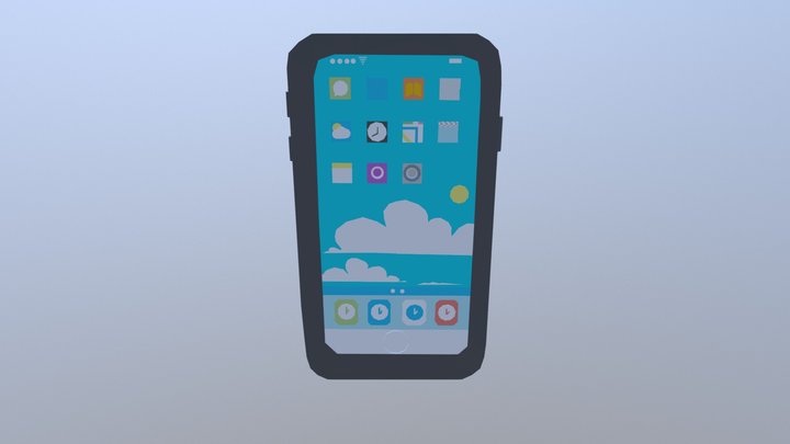 Smartphone 3D Model