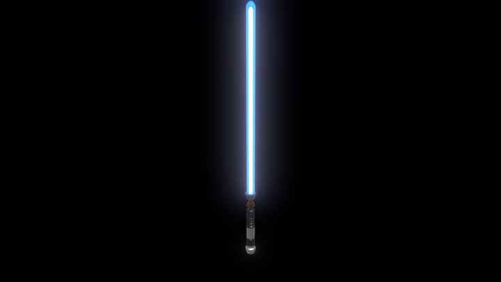 Obi-Wan's LightSaber 3D Model