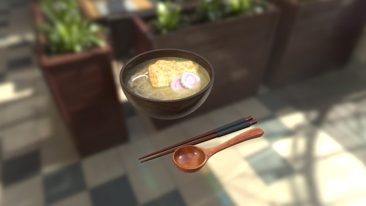 noodles 3D Model