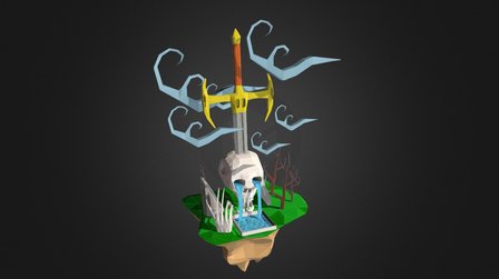Skull Island 07 3D Model